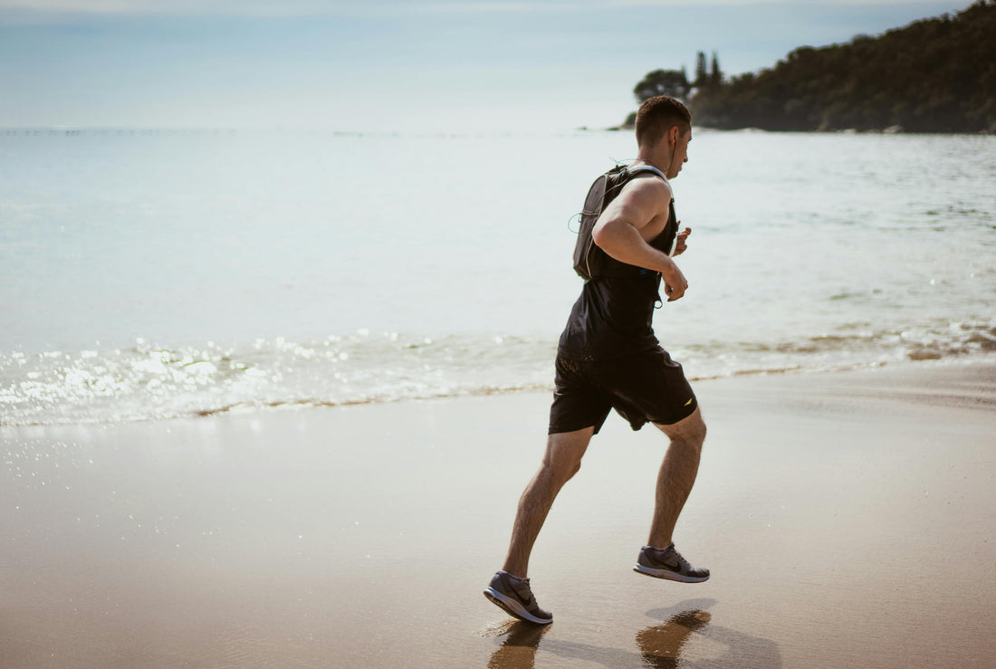 Correr por la playa para una mejor salud