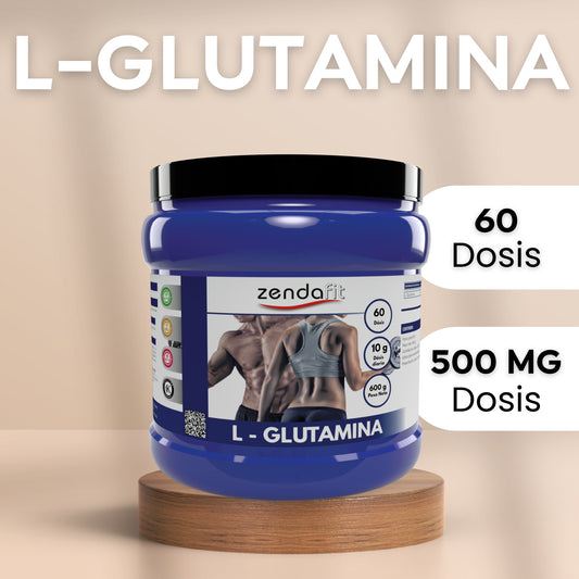 L-glutamina - 600 gramos