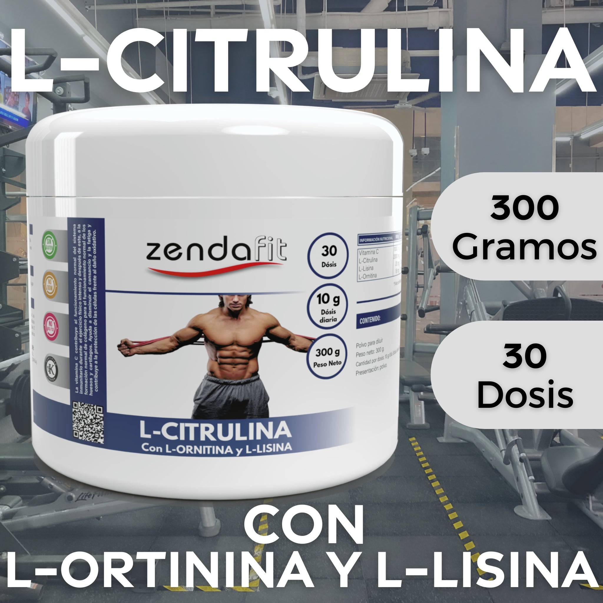 L-Citrulina, L-Ornitina, L-Lisina